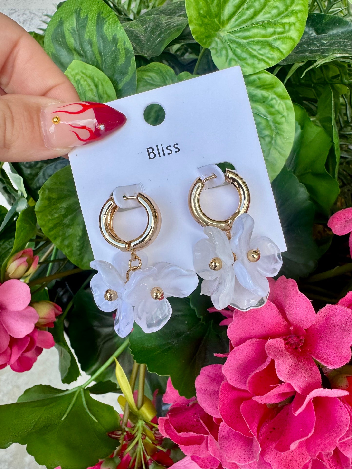 Flower Cluster Earrings