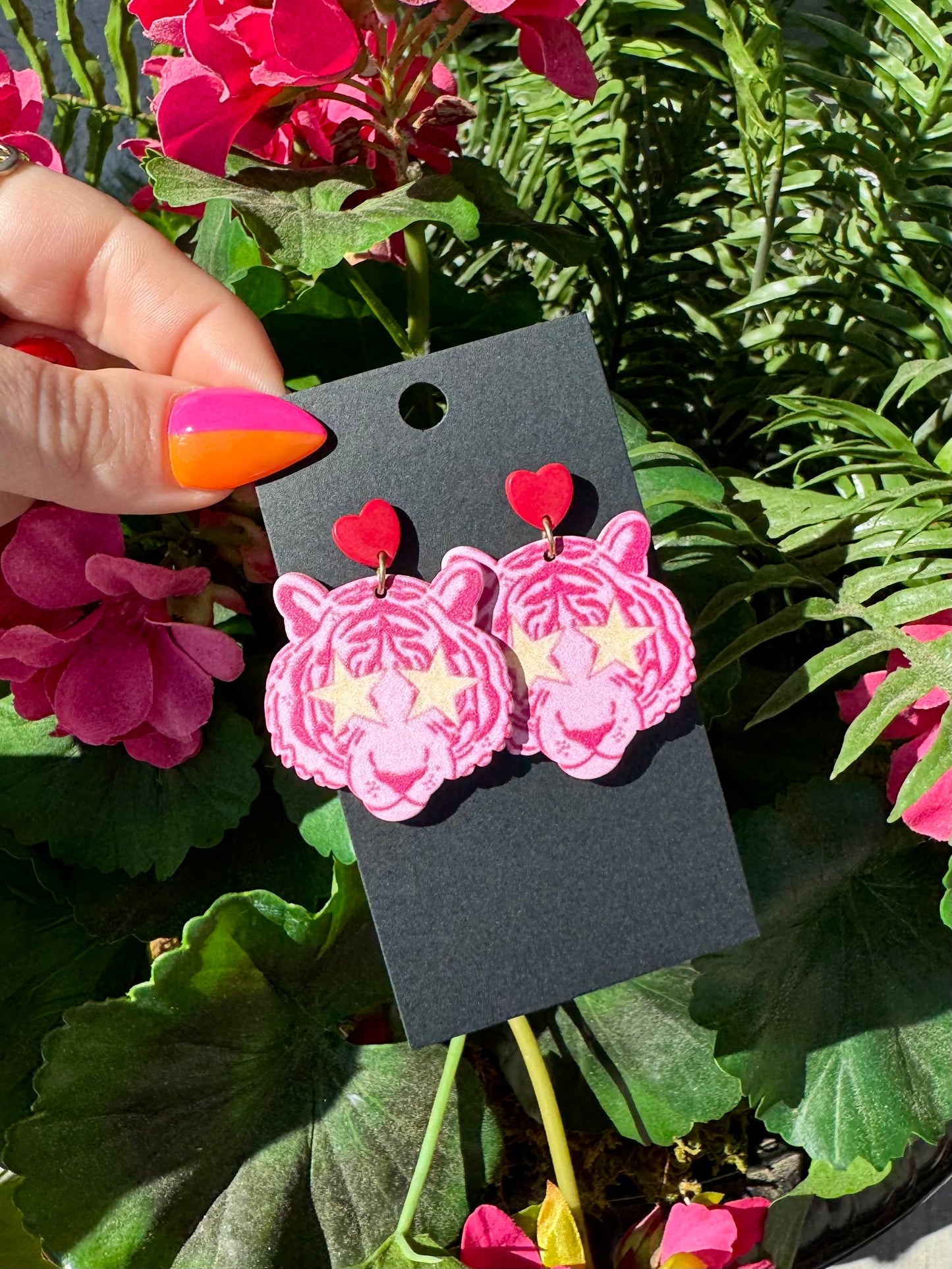 Wild Tiger Earrings