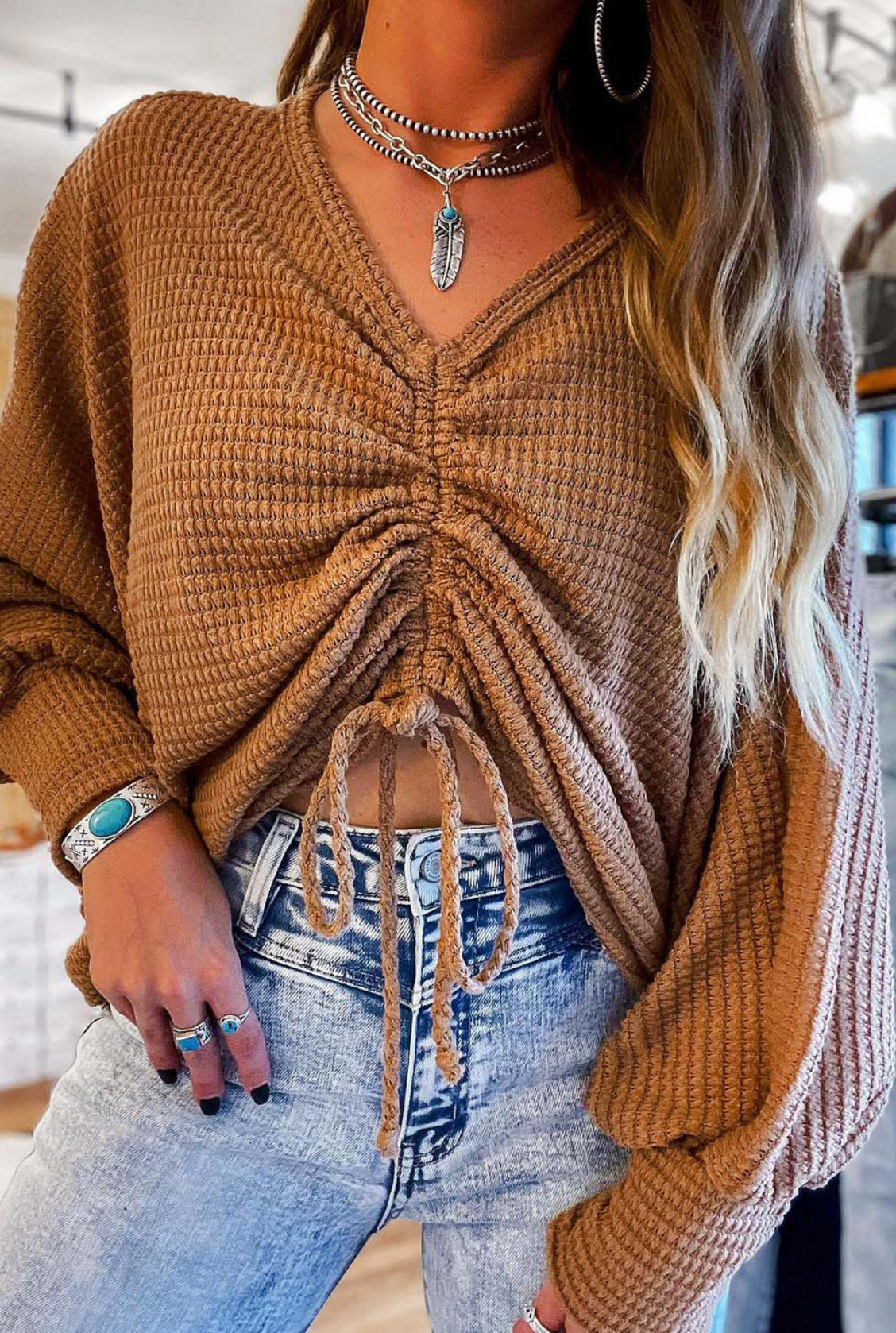 Adjustable Tie Top