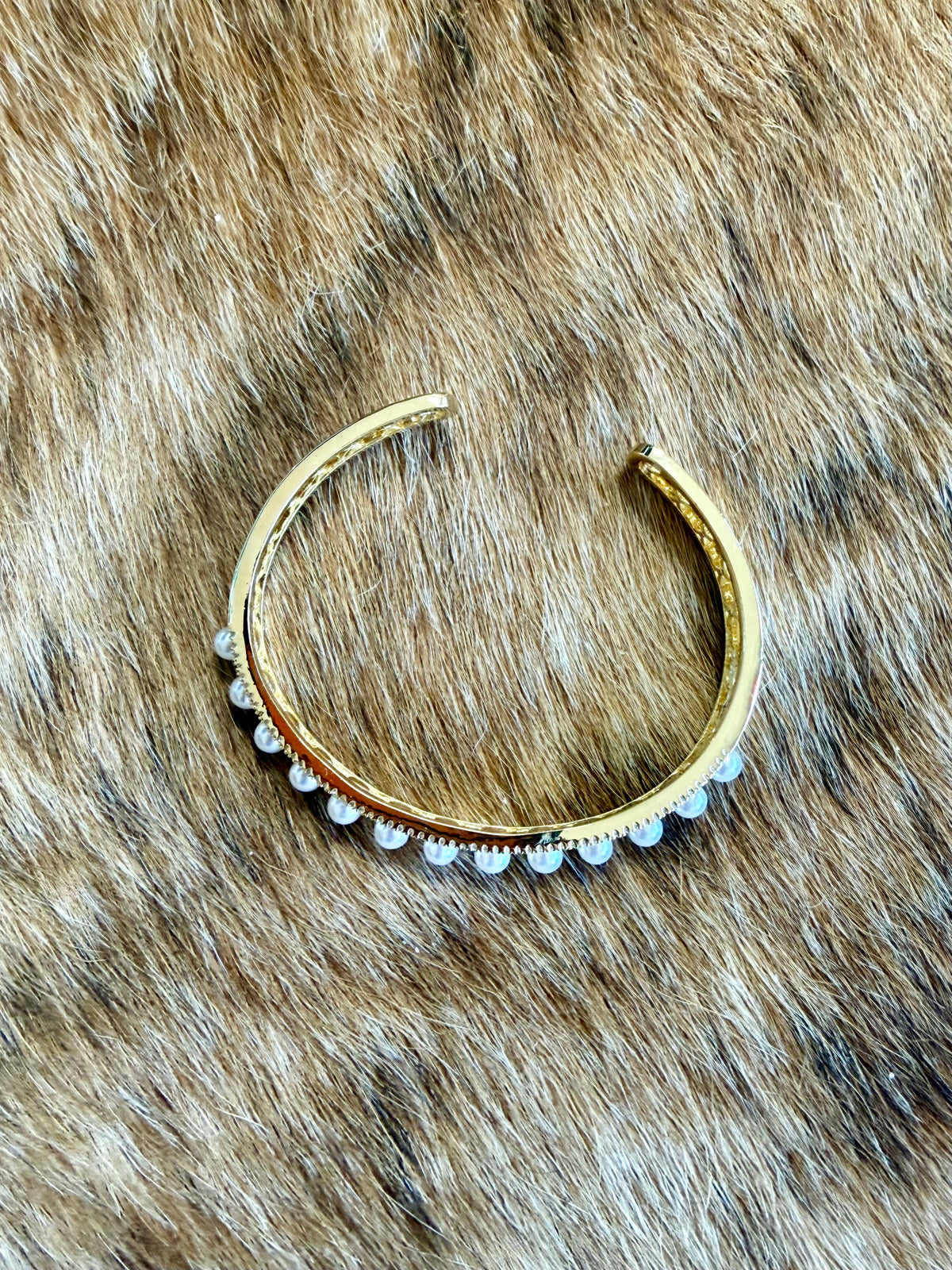Pearl Cuff Bangle