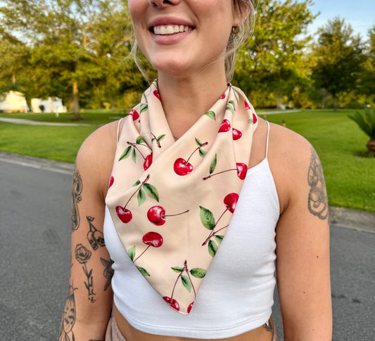 Cherry Scarf