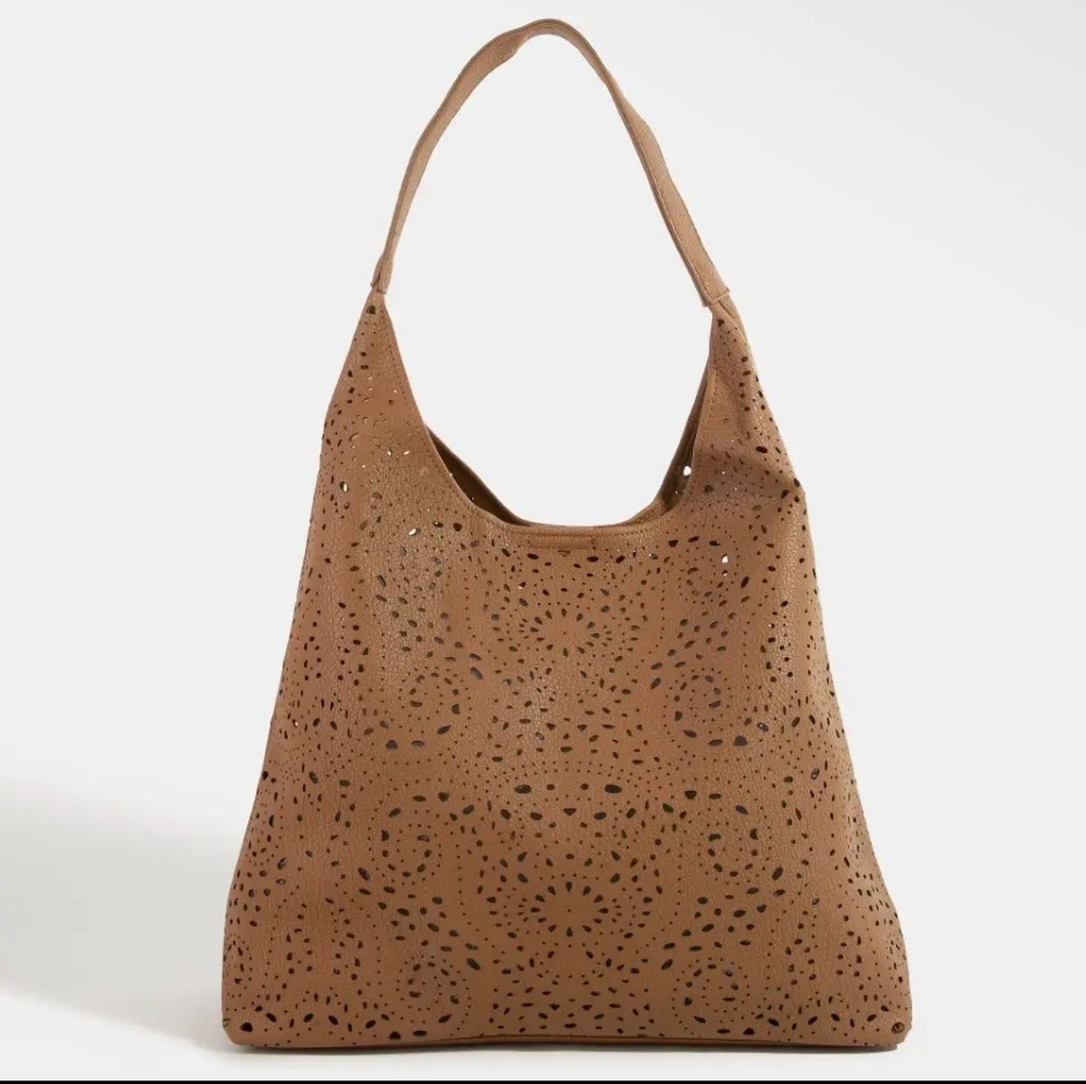 2 In 1 Brown Shoulder Bag