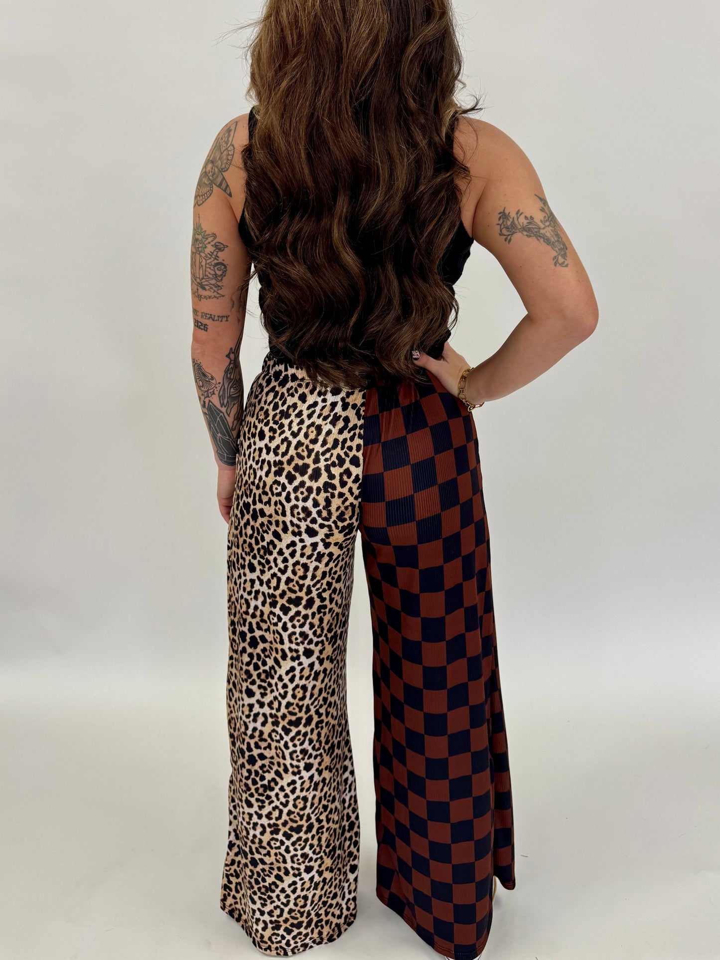 Cheetah Split Pants