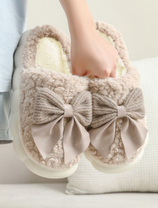 Bow Slippers