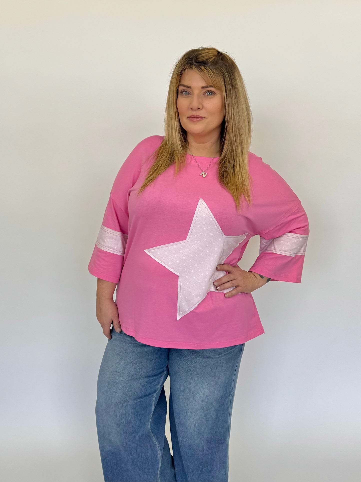 Pretty In Pink Star Top
