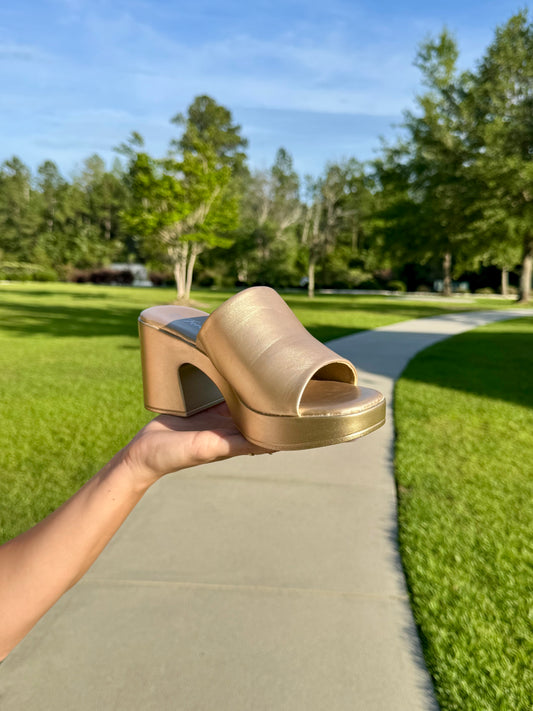 Bold Chunky Platform Heel