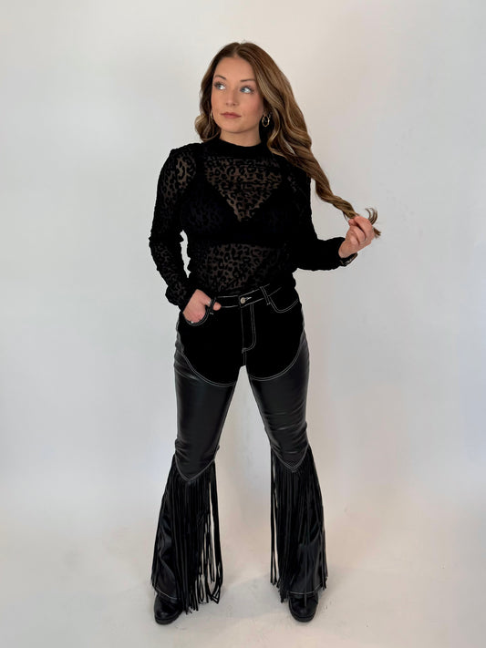 Fierce in Fringe Pants