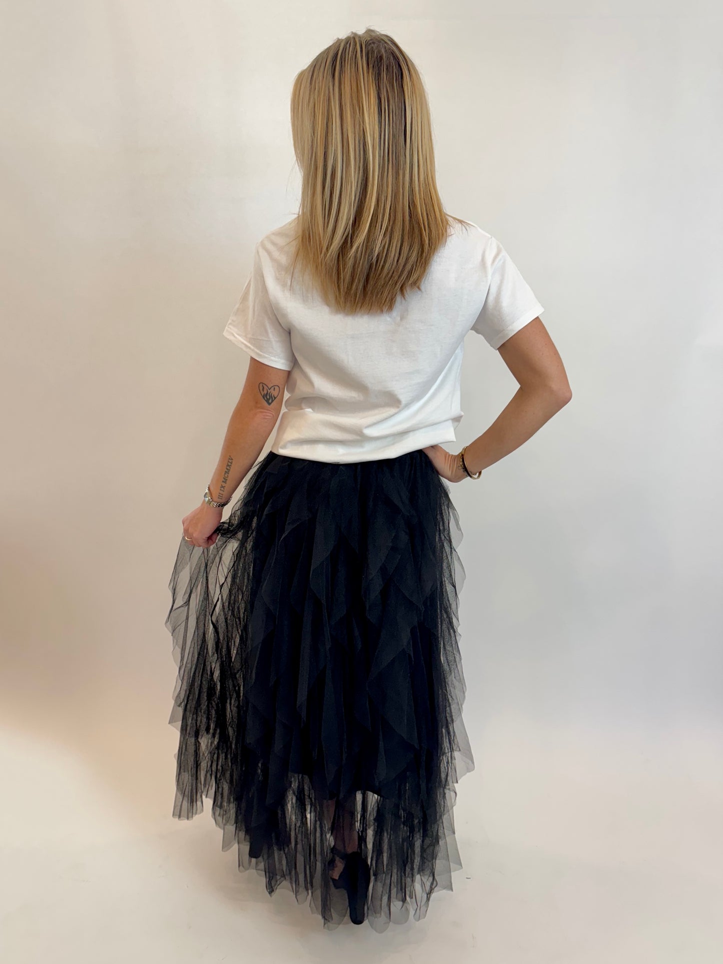 Black Tule Skirt