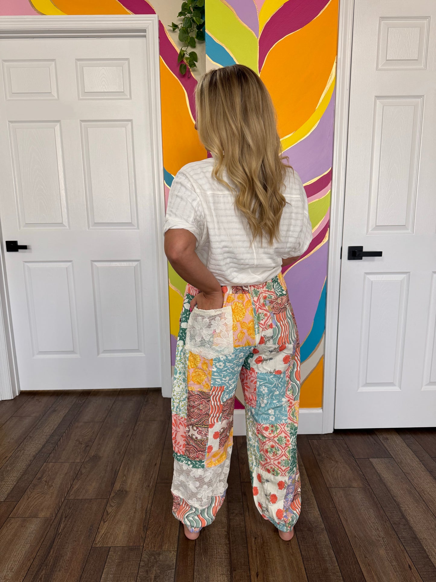 Patchwork Pants