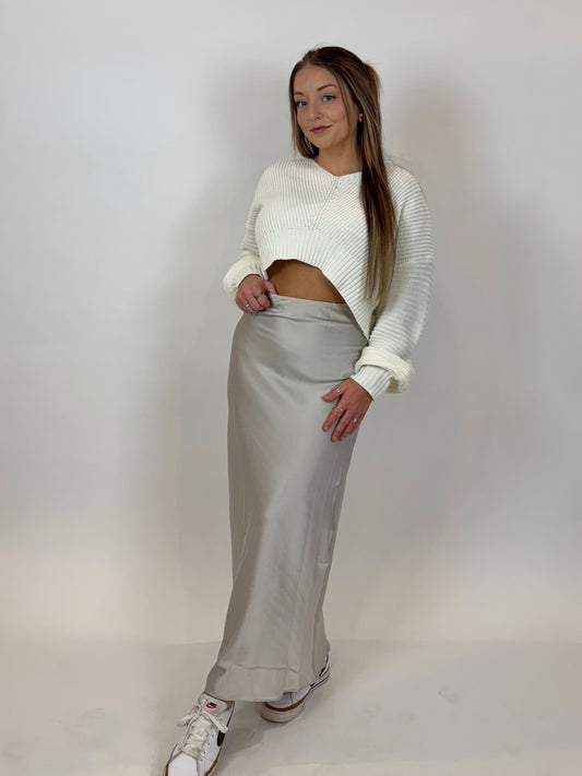 So Satin Maxi