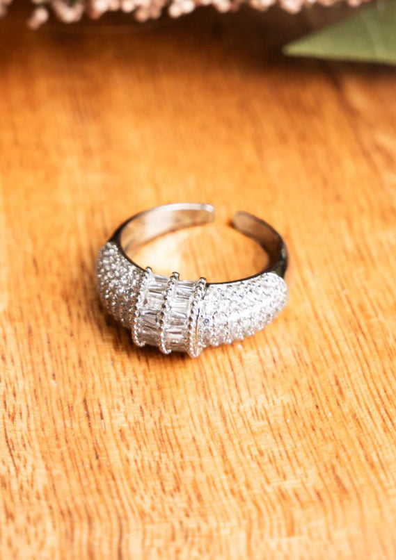 Silver Moments Cubic Zirconia Ring