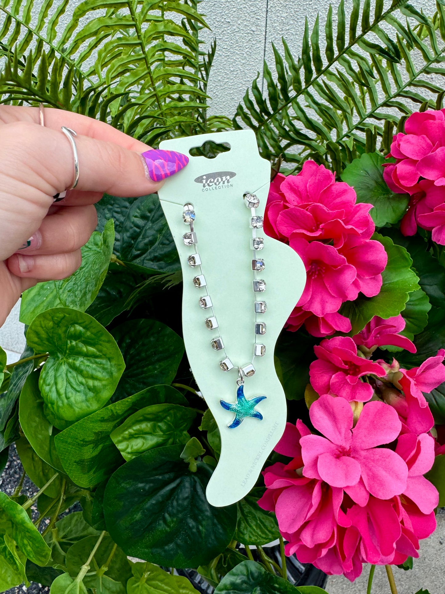 Starfish Anklet