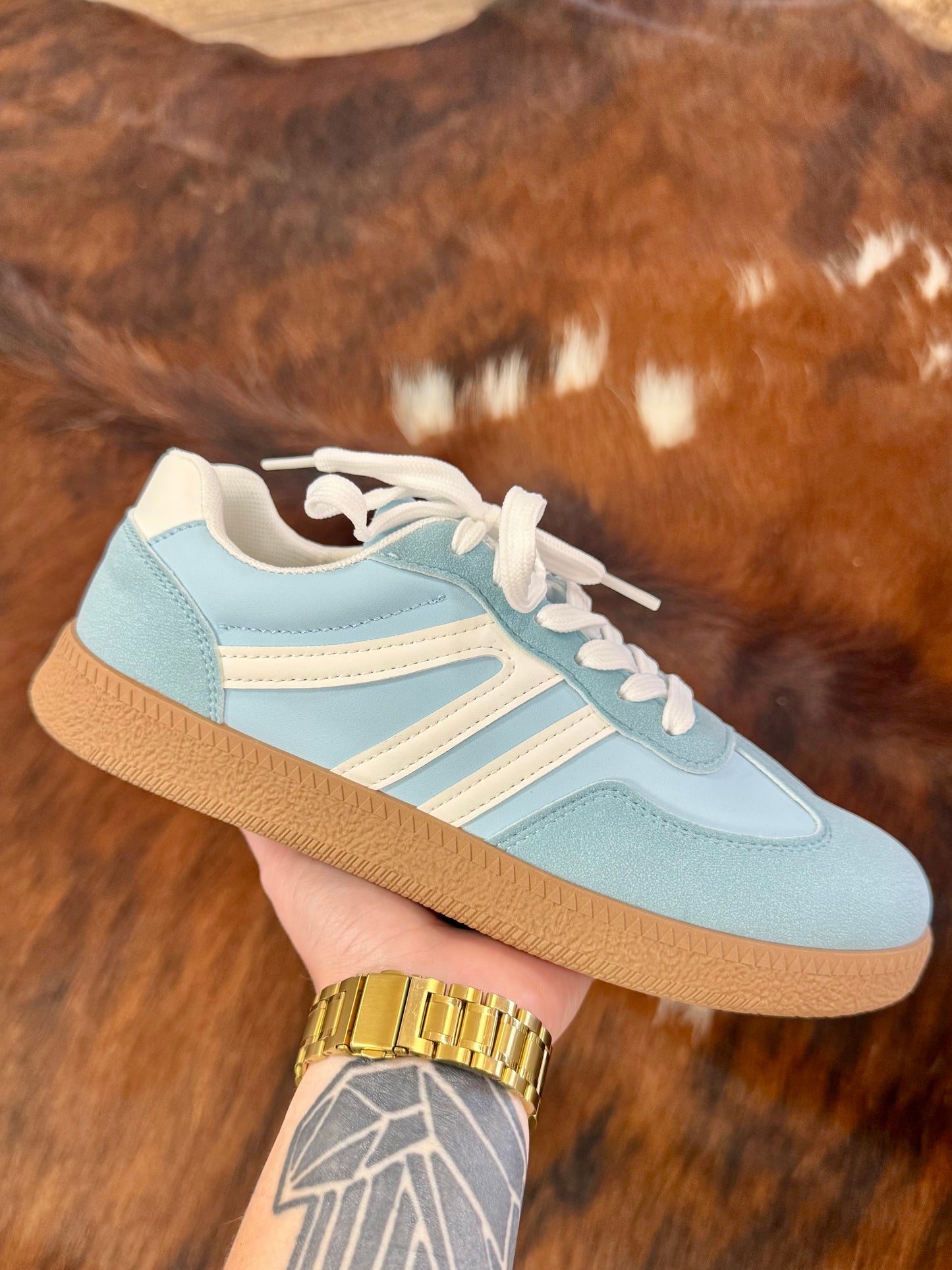 Spring Blue Sneakers