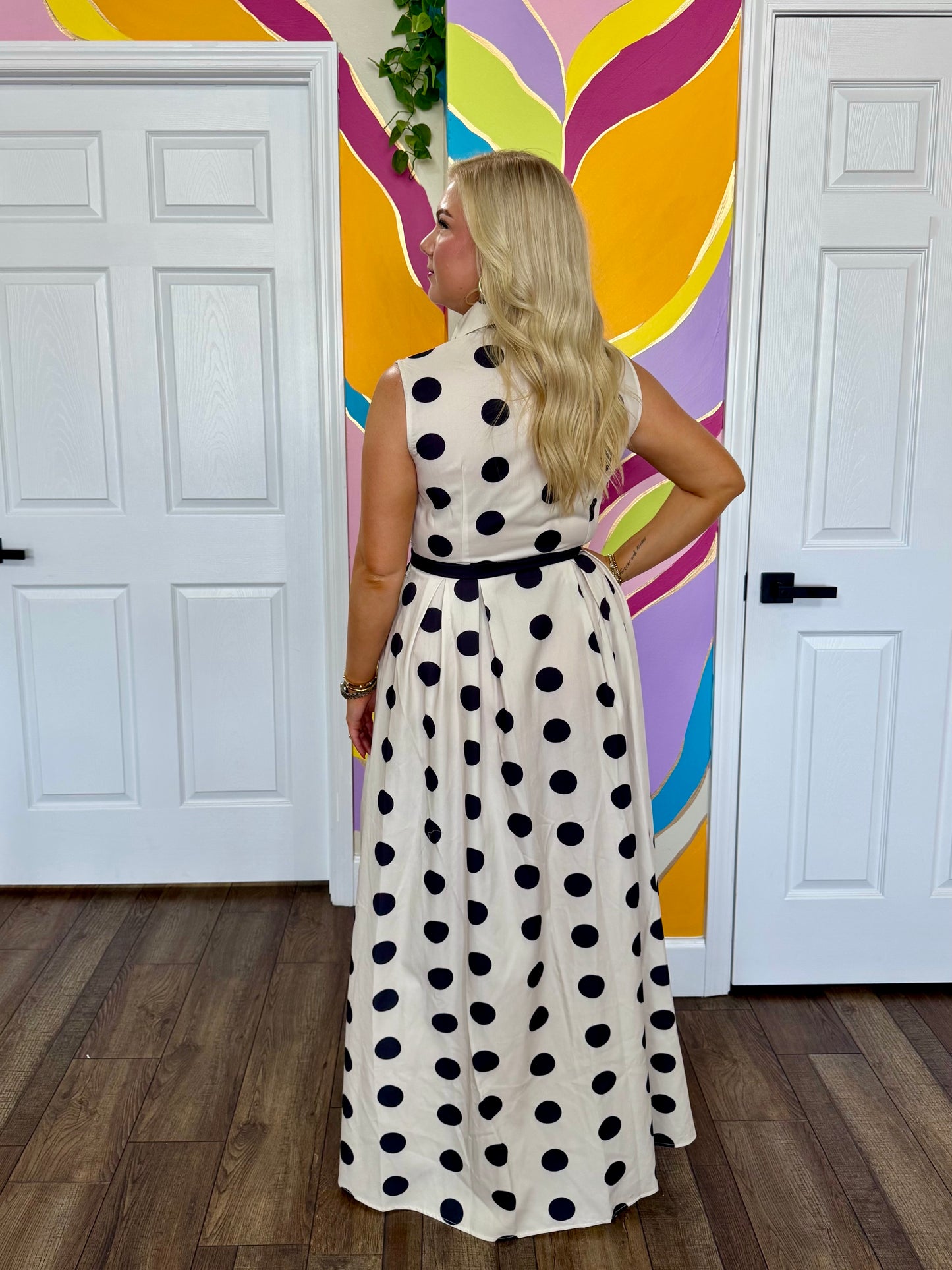 Kendall Polka Dot Dress