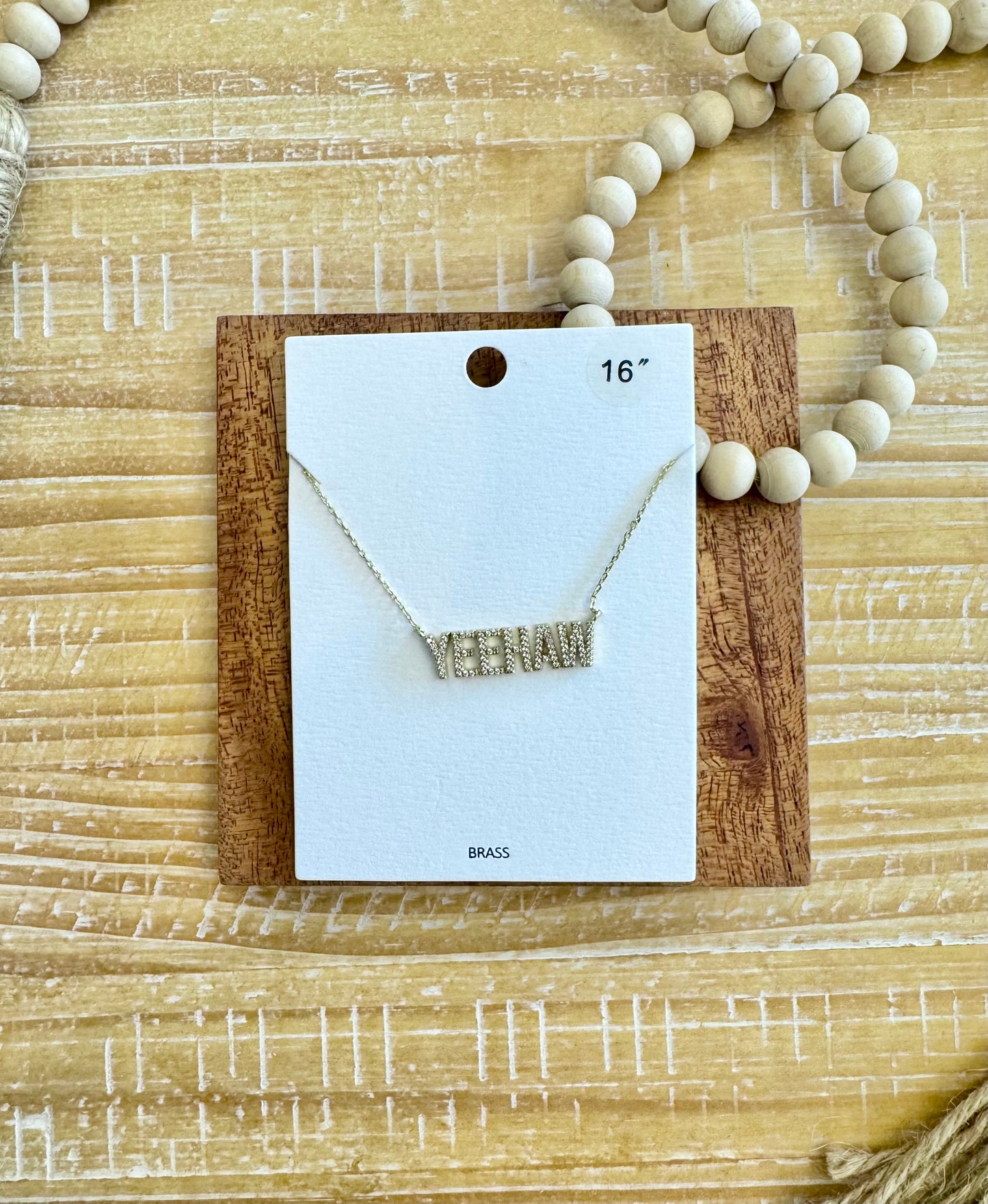 Yeehaw Necklace
