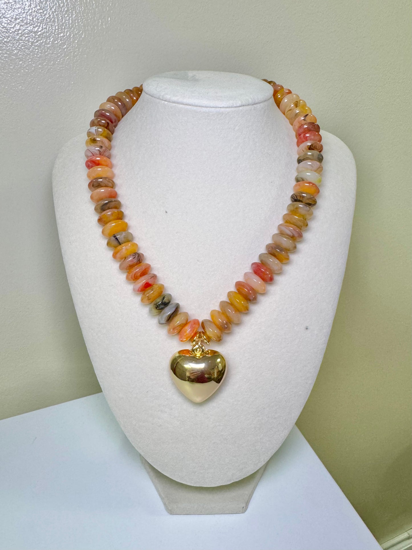 Chunky Heart Necklace