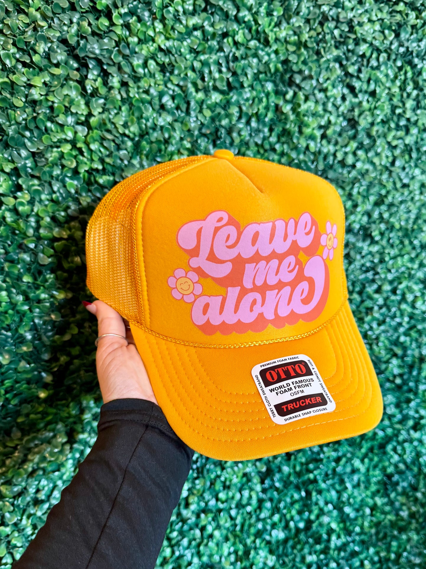 Leave Me Alone Trucker Hat
