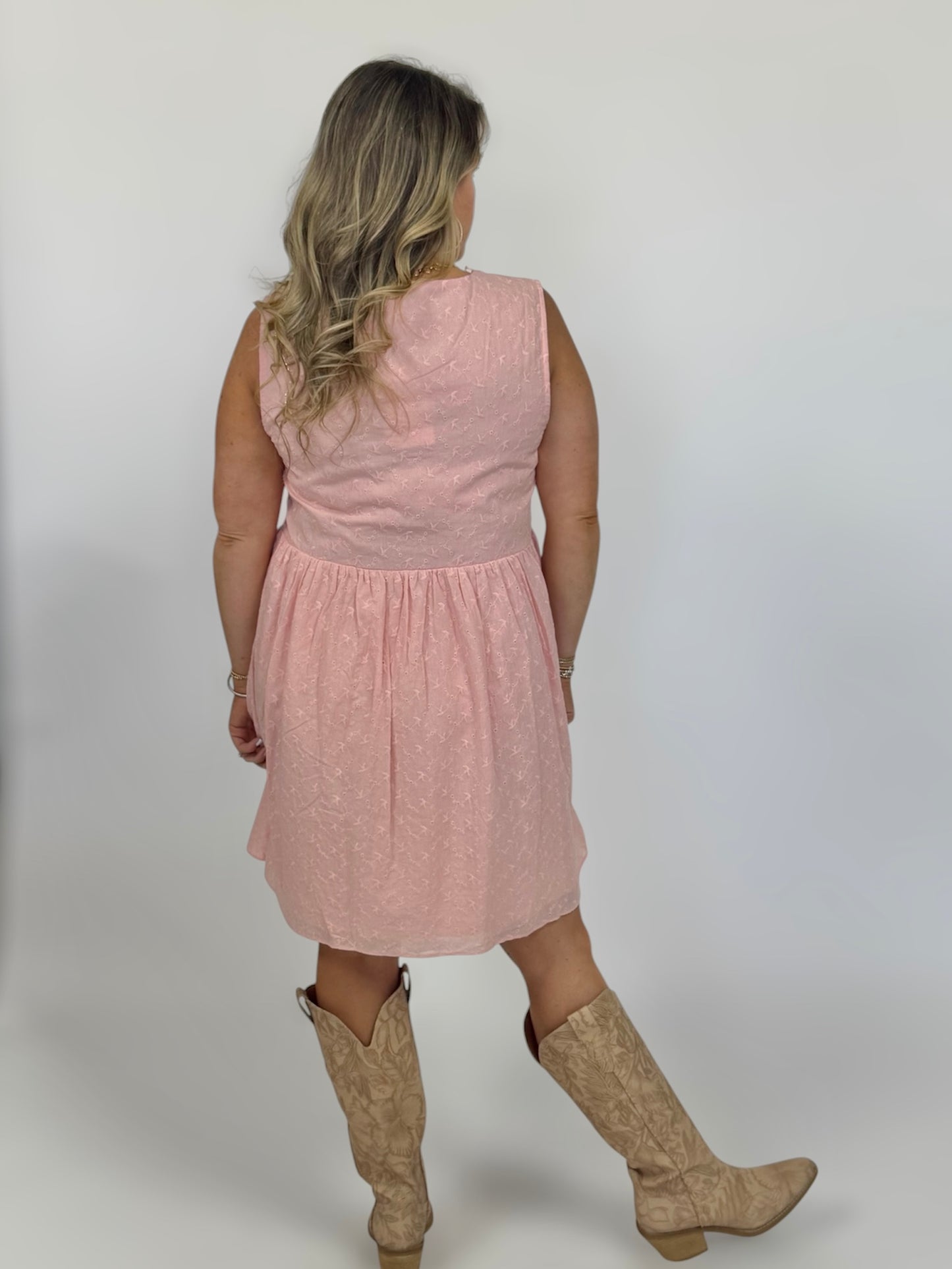 Pink Babydoll Dress