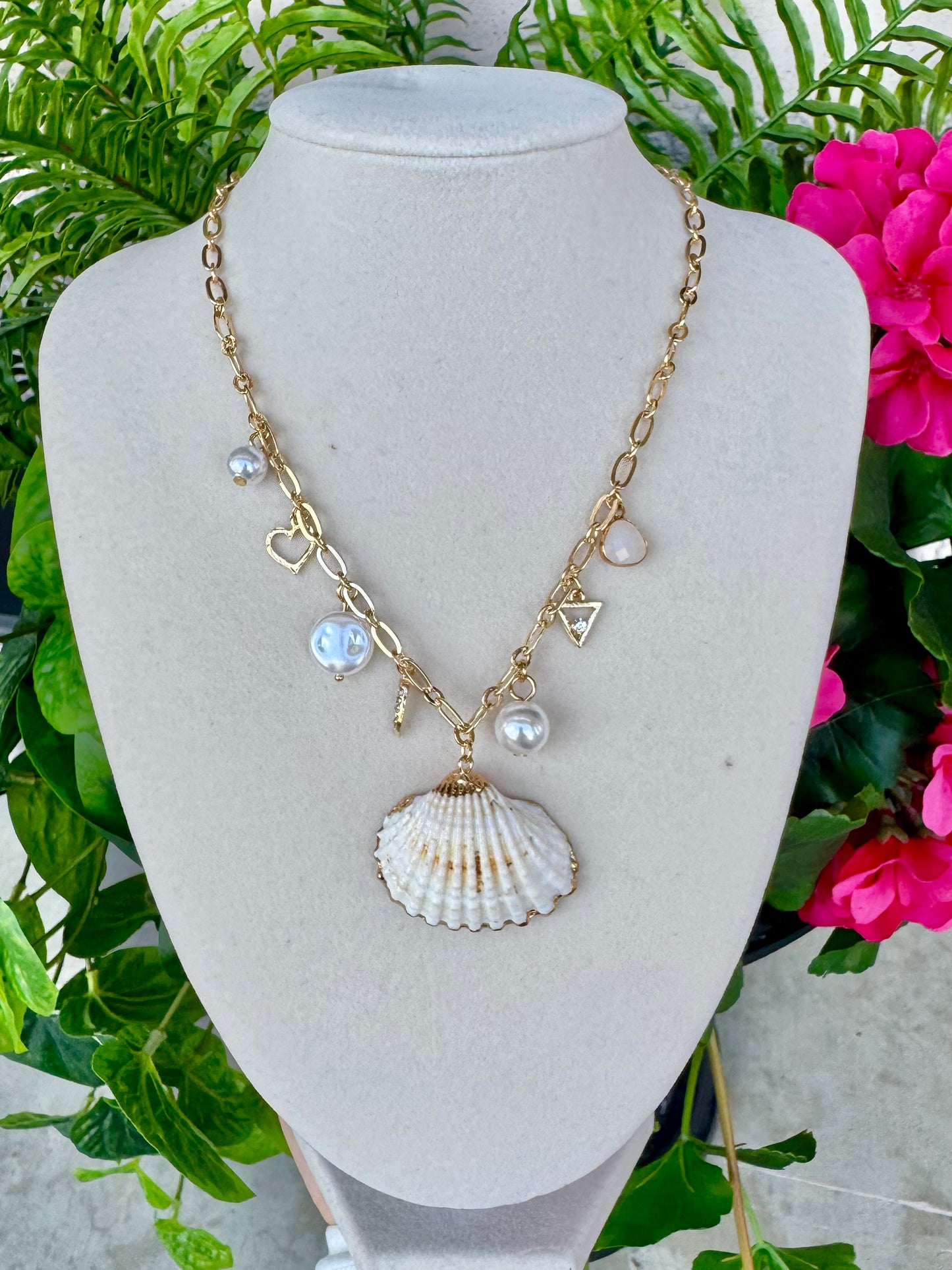 Beach Vibes Charm Necklace
