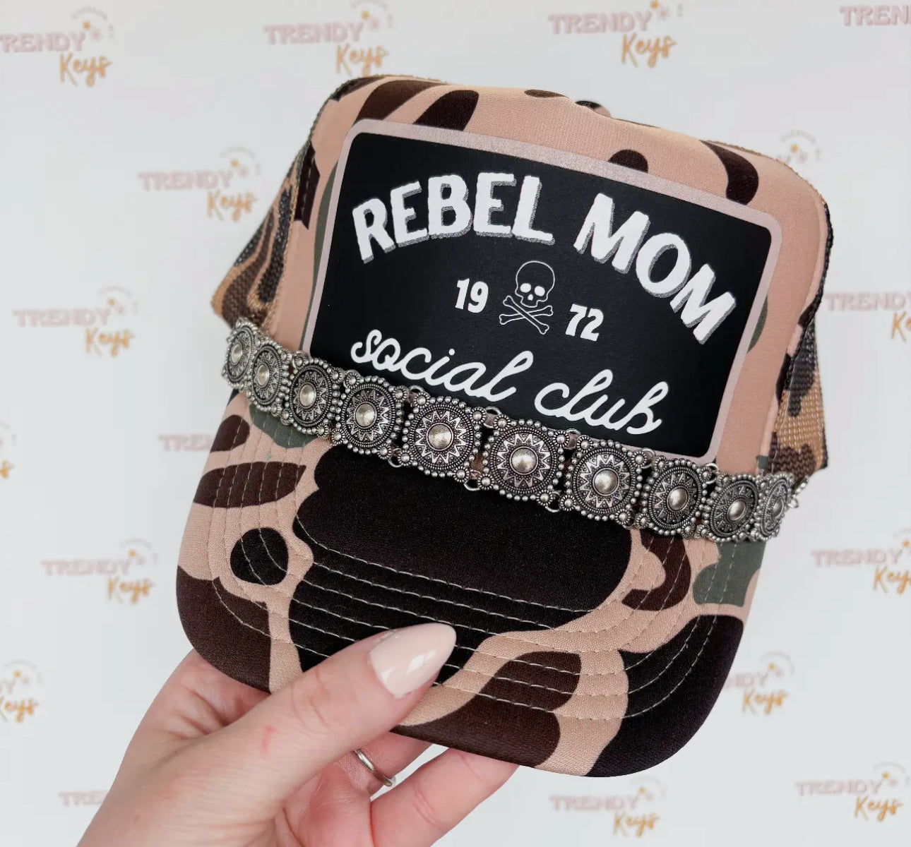 Rebel Mom Trucker Hat