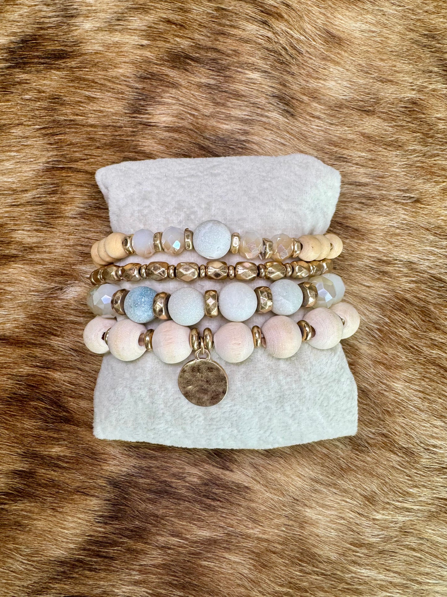Gold Sands Bracelet Set