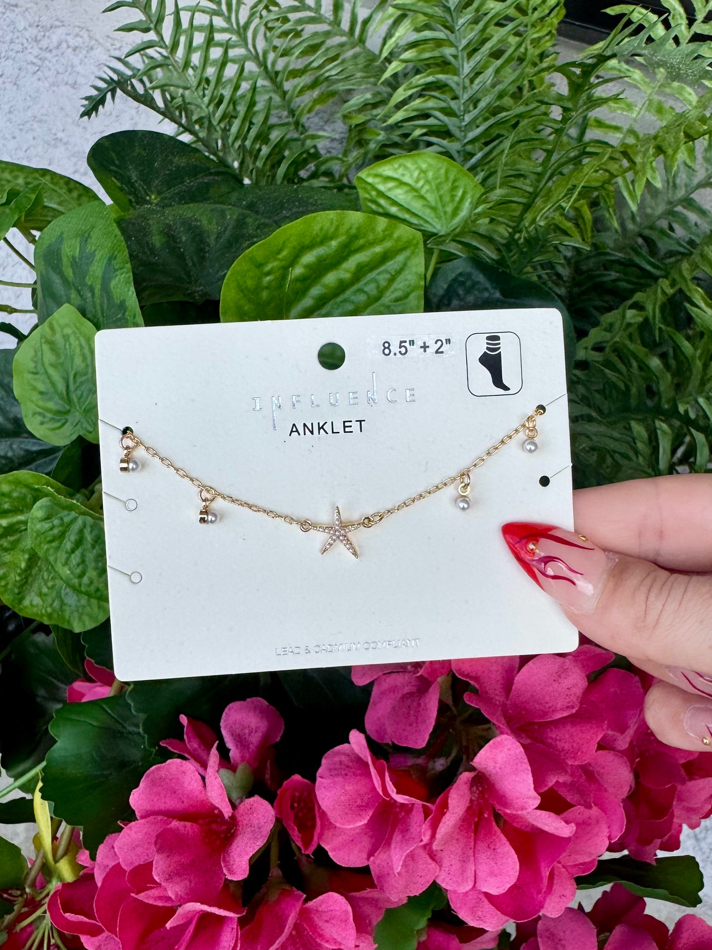 Starfish Anklet