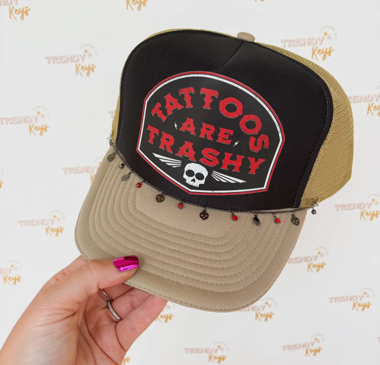 Tattoos Are Trashy Hat