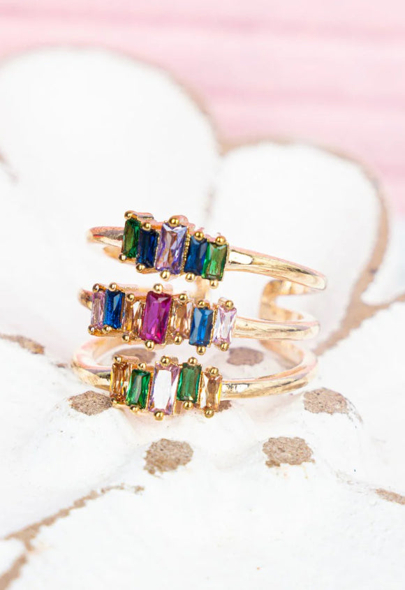Trifecta Cuff Ring