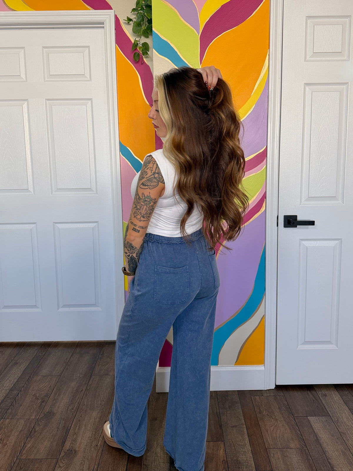 Laid Back Wide Leg Pants