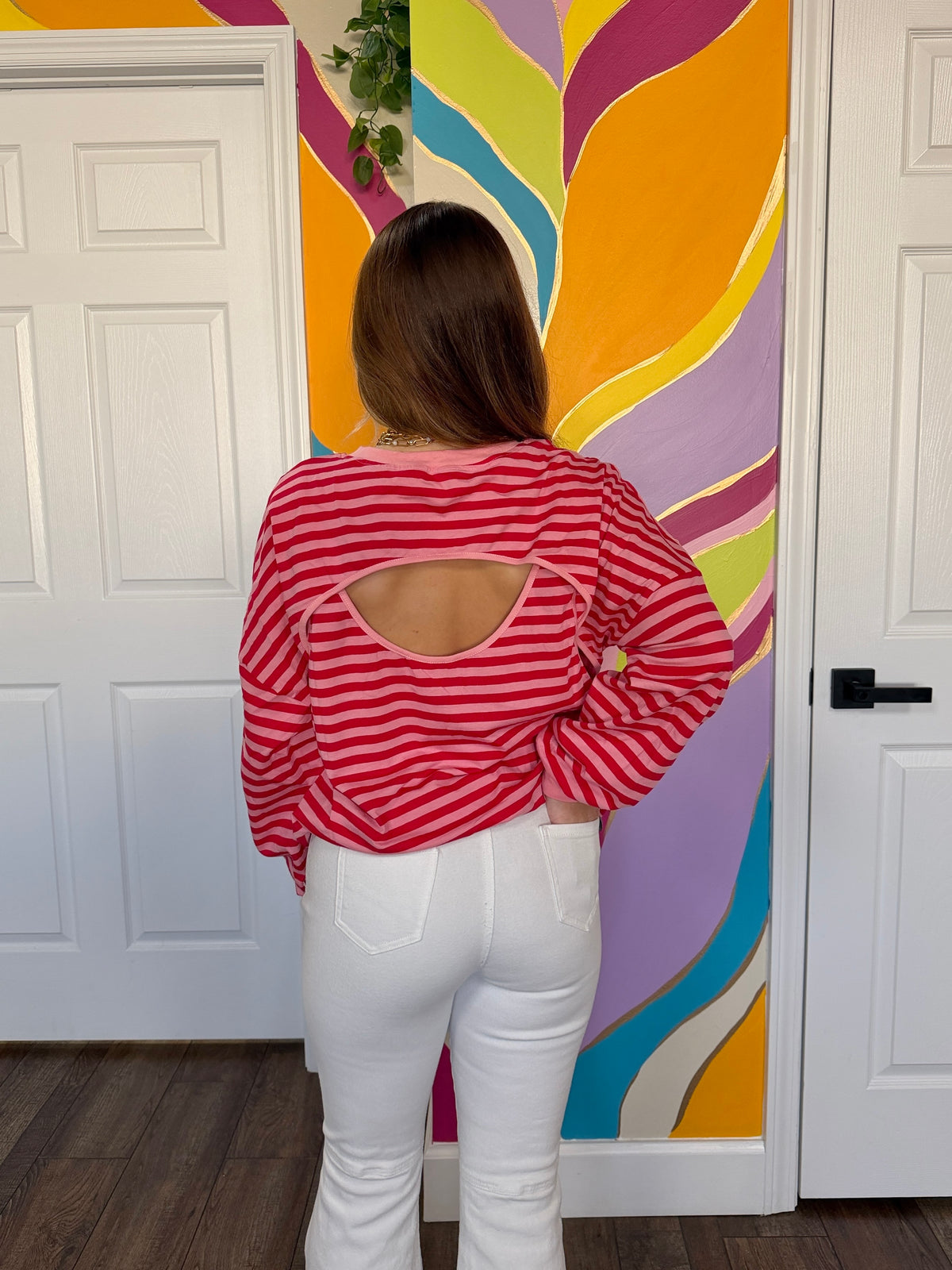 Candy Cut Out Top