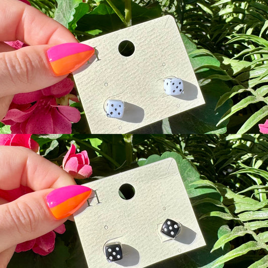 Dice Studs