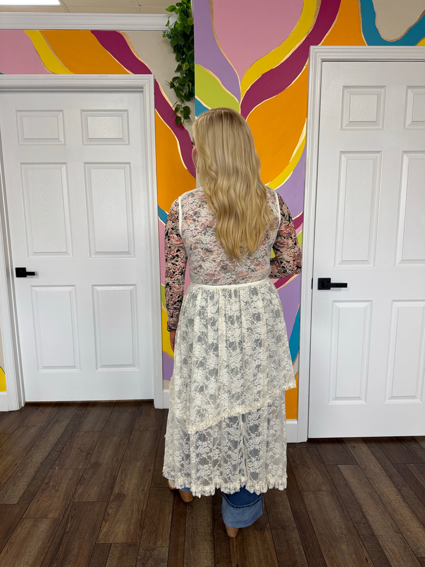 Lavish Lace Kimono