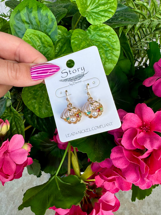 Oyster Earrings