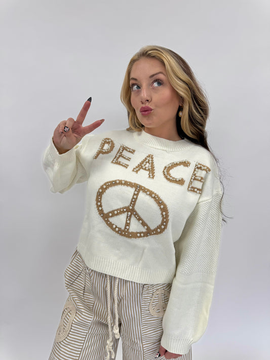 Peace Vibes Sweater