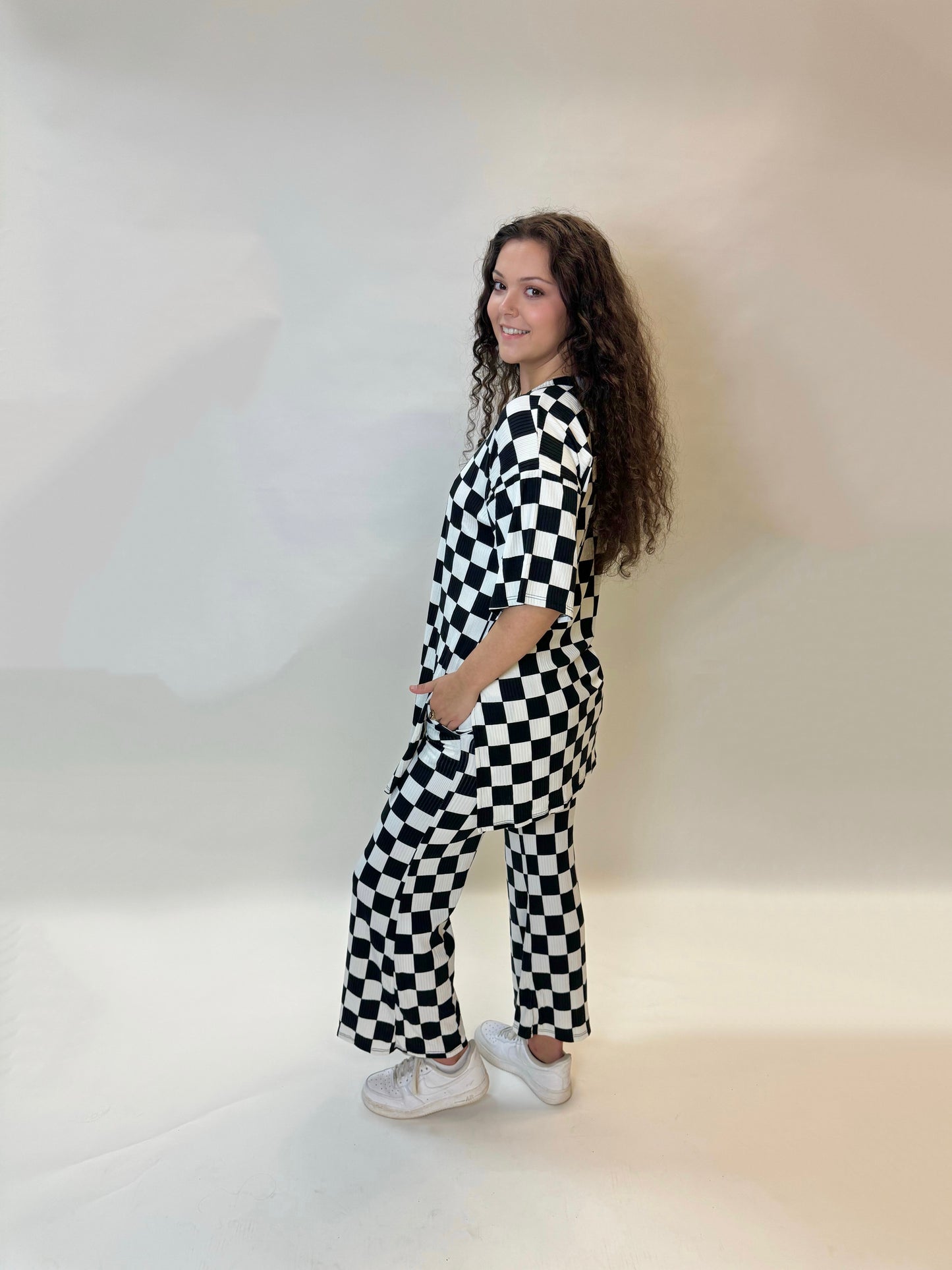 Checkered 2pc Set