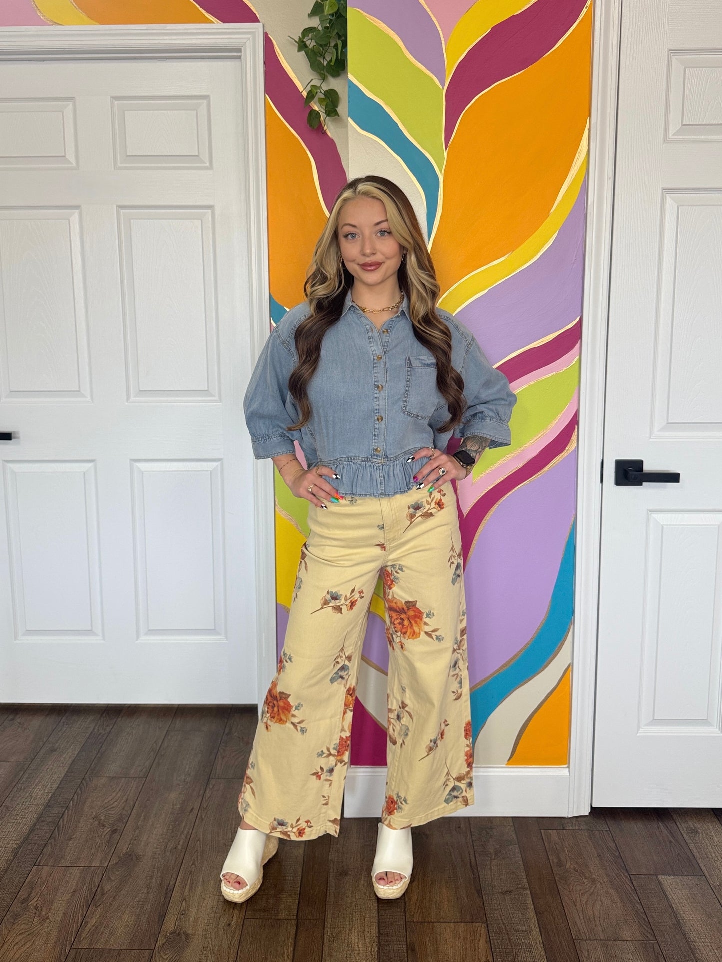 Desert Bloom Jeans