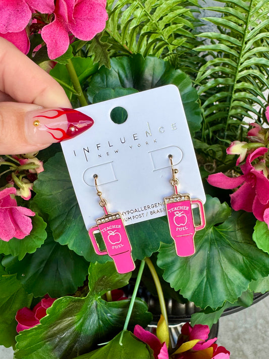 Teacher Tumbler Earrings