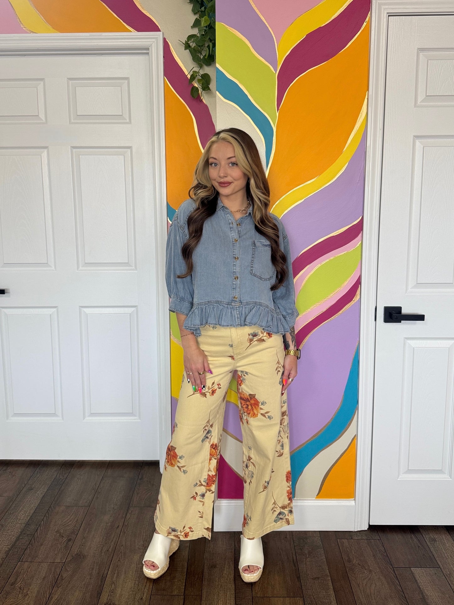 Desert Bloom Jeans
