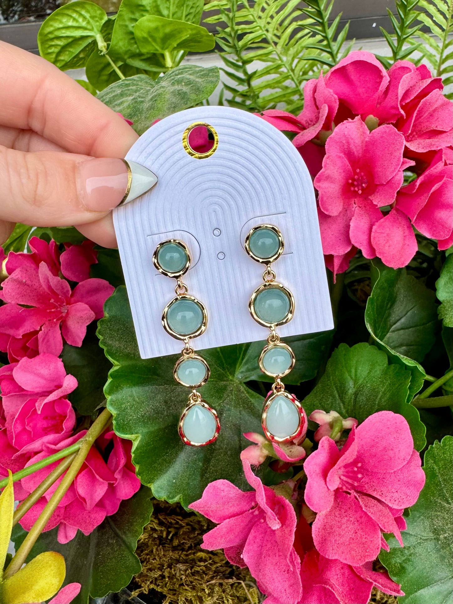 Teal Presley Earrings