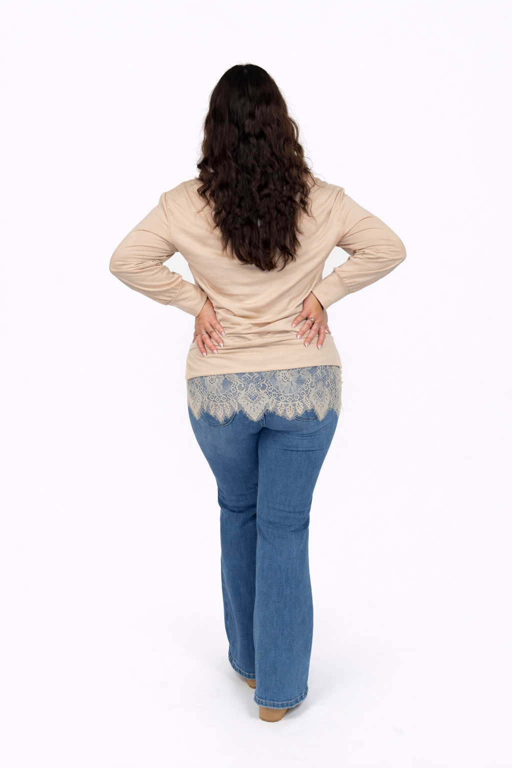 Lace Trim Top