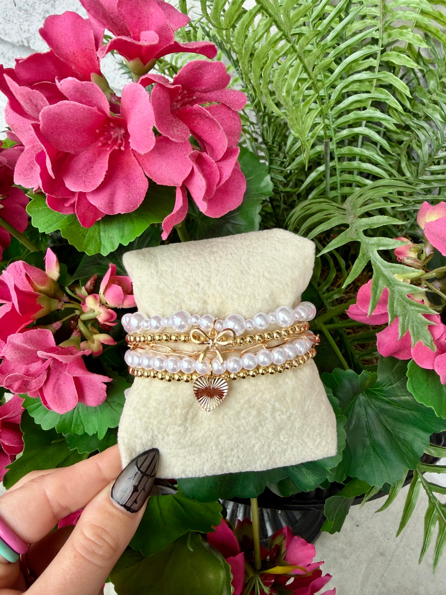 Bow Bracelet Set