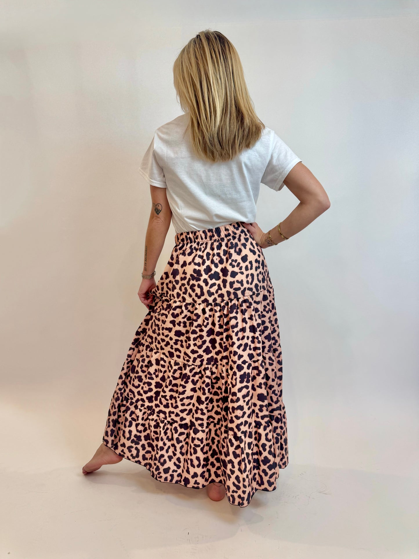 Cheetah Maxi Skirt