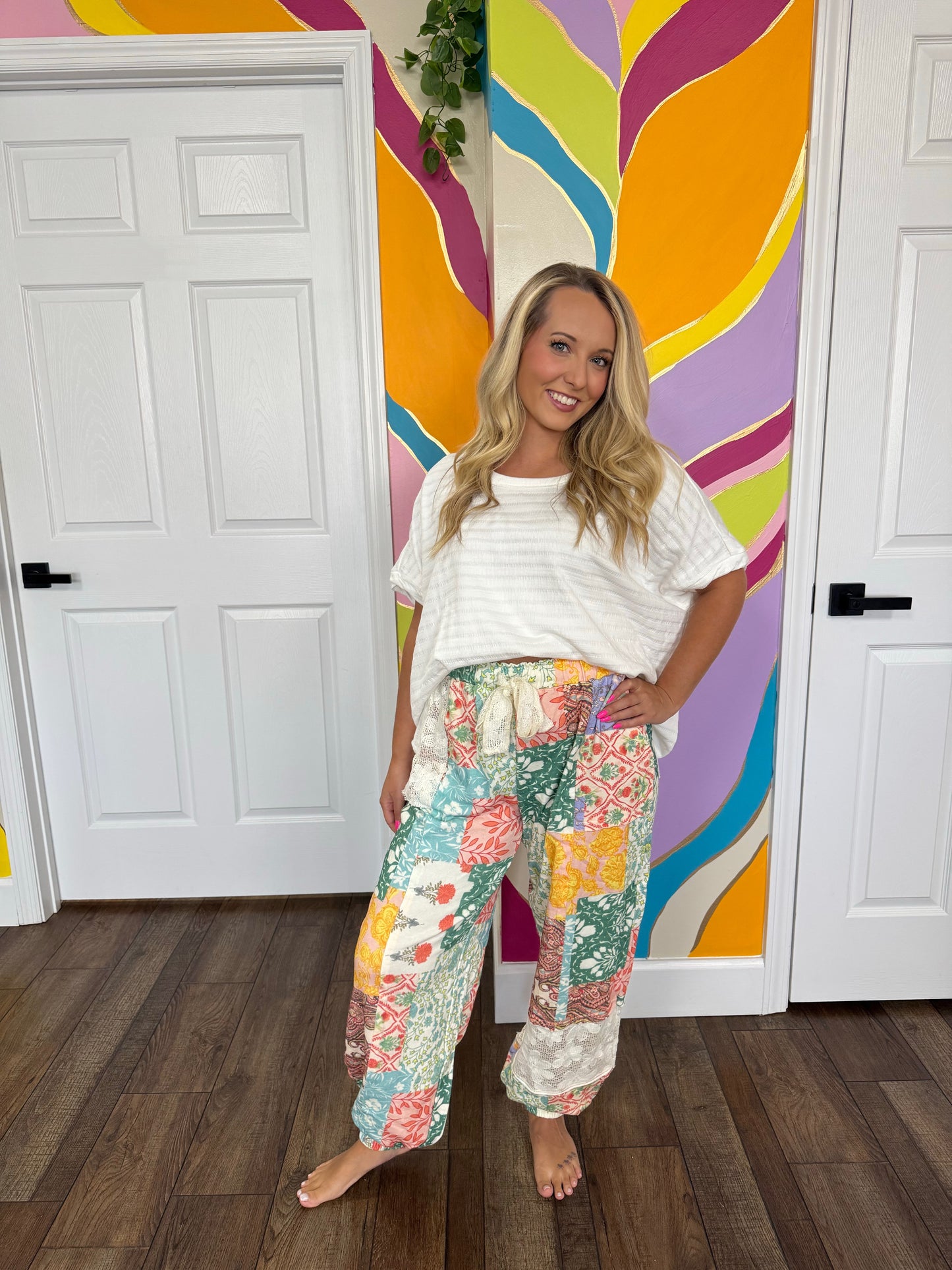 Patchwork Pants