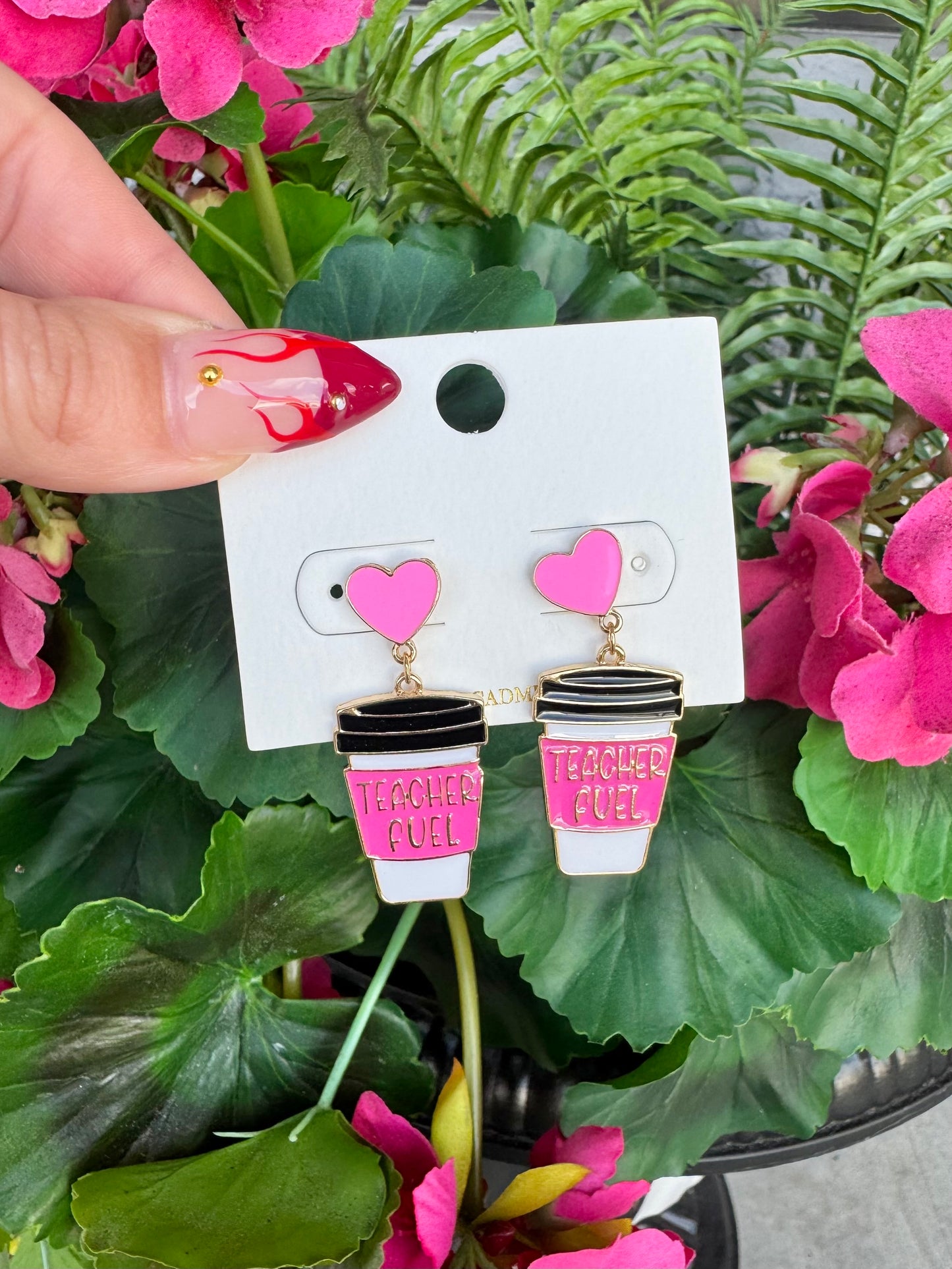Teacher Fuel Earrings