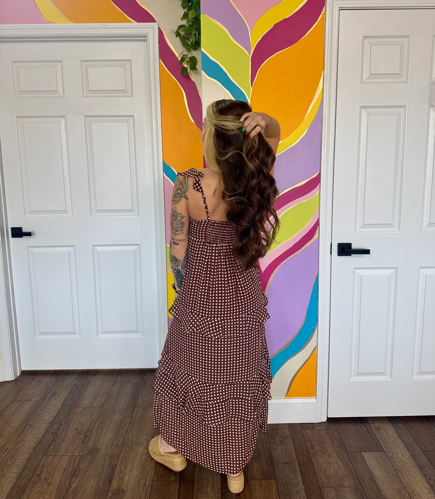 Mocha Dottie Maxi