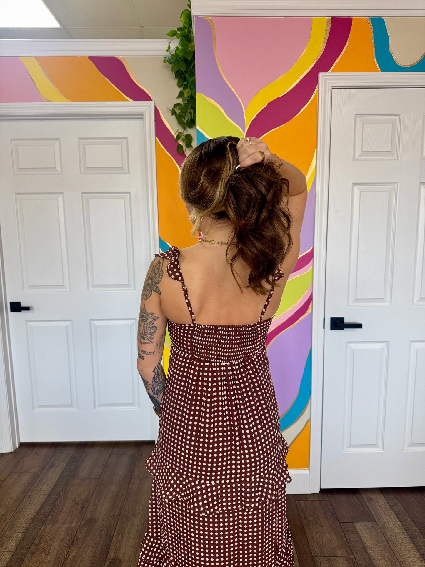 Mocha Dottie Maxi