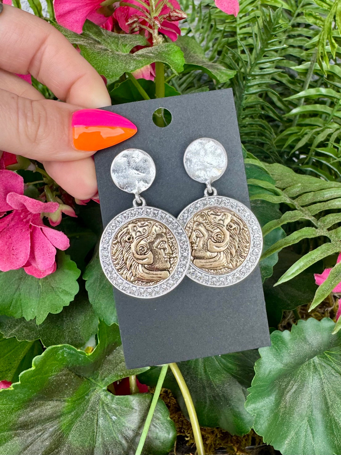 Coin Dangle Earrings