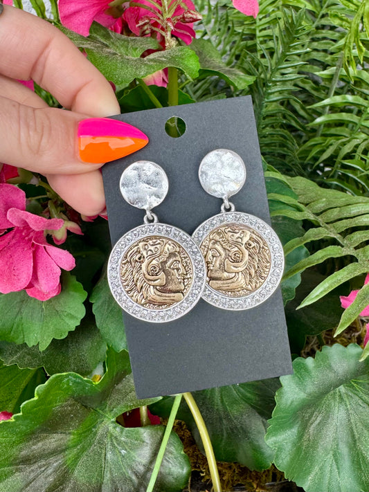 Coin Dangle Earrings