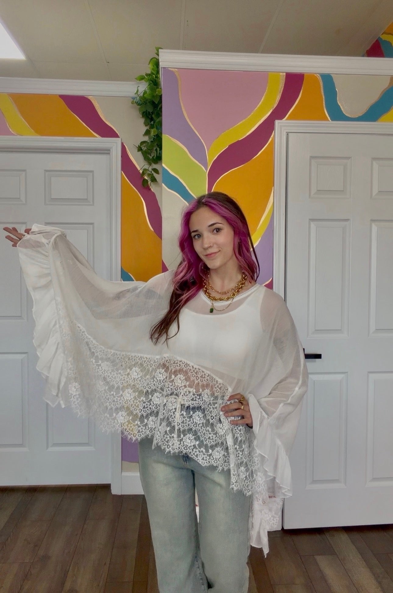Boho Lace Top