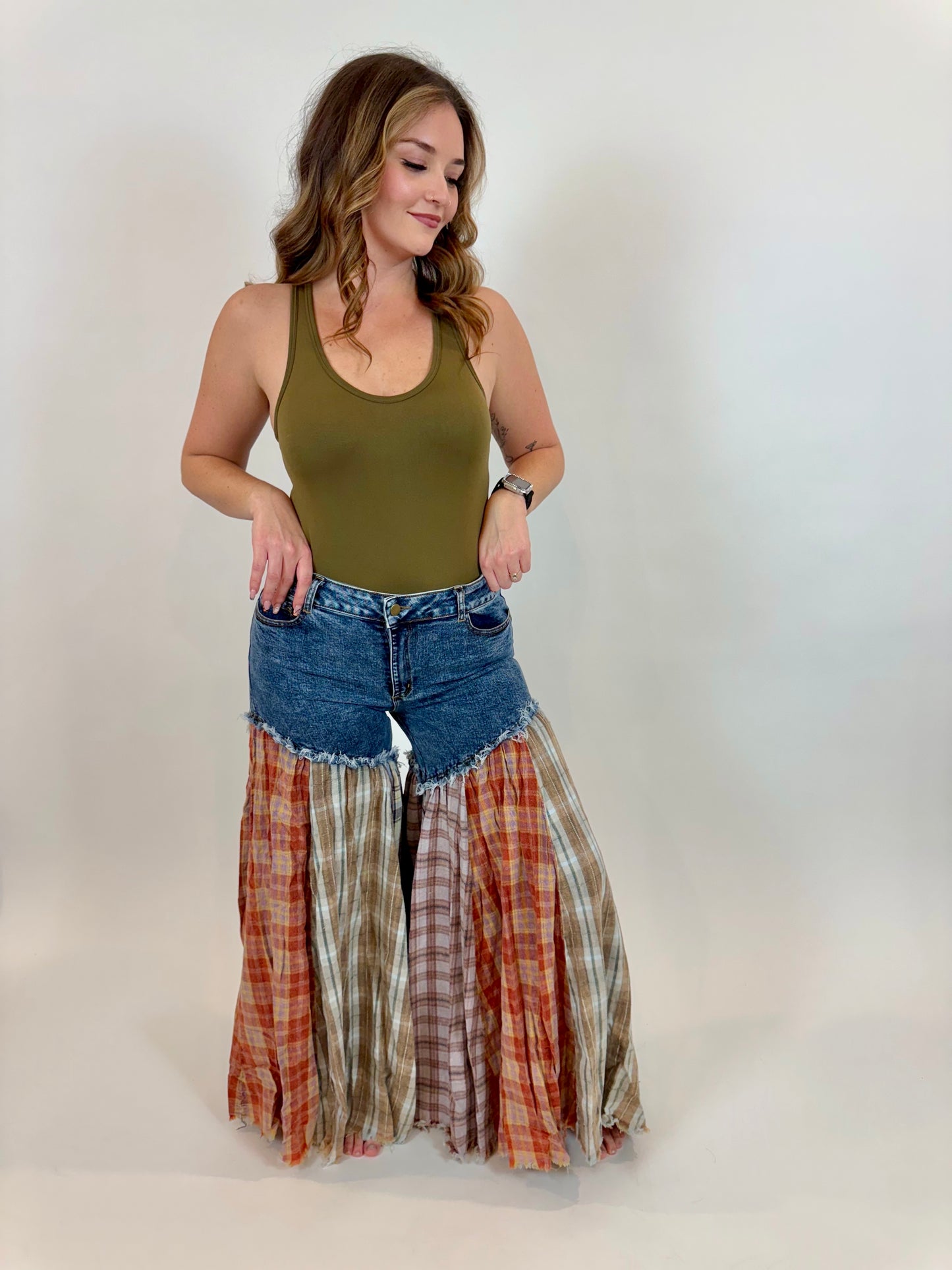 Janis Flannel Jeans